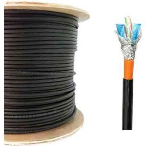 کابل نگزنس  تست فلوک و پرمننت cable sftp cu outdoor double jacket